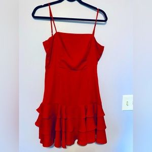 Lulus red dress